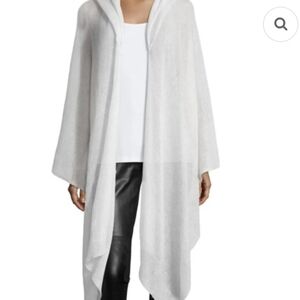 Eileen Fisher The Fisher Project Sheer White Wrap